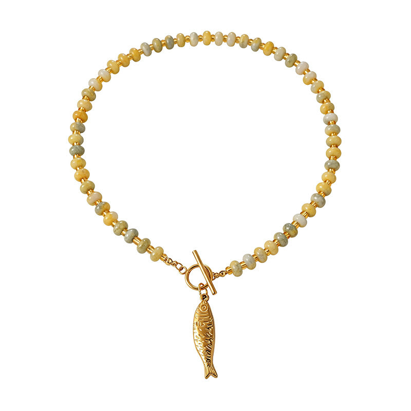 Collier Récif Poisson perlé