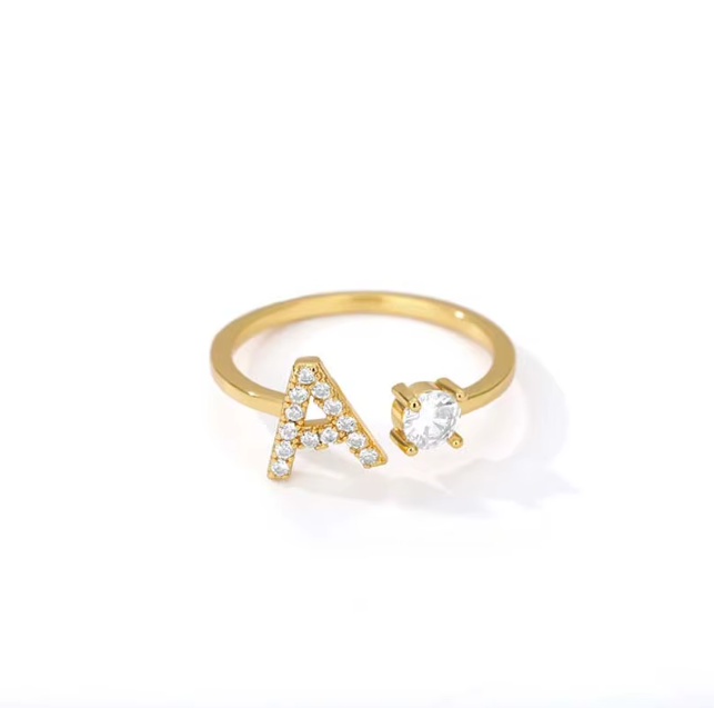 Bague Initiale Éclat