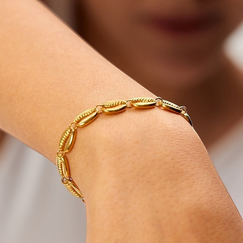 Bracelet Cauris Majestueux.