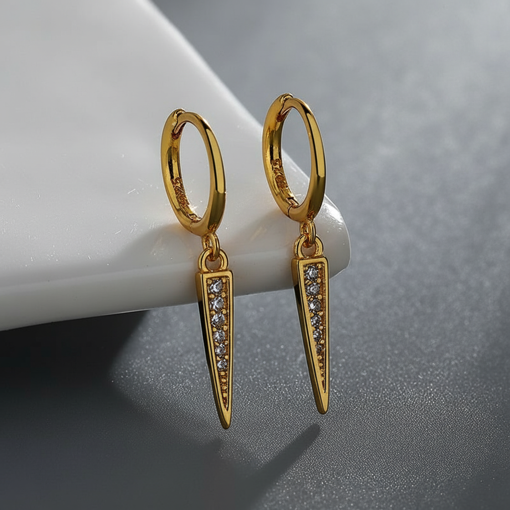 Créoles Lueur Aiguisée