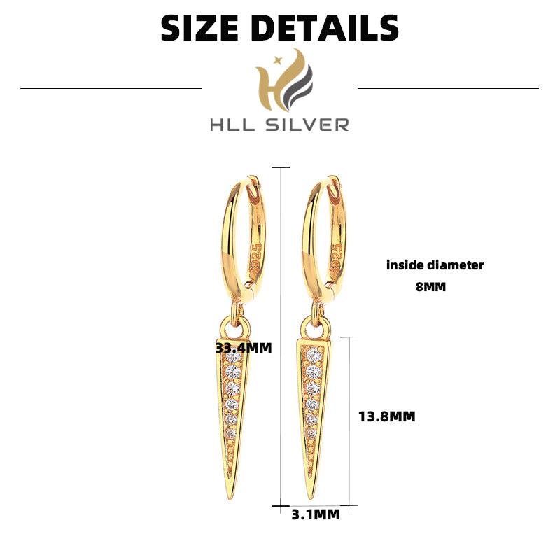 Créoles Lueur Aiguisée