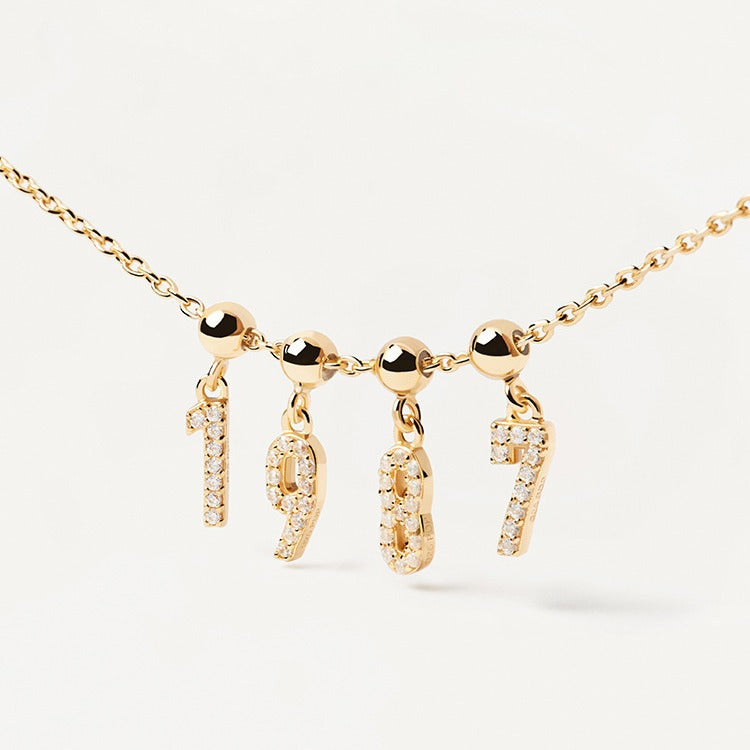 Collier Souvenir d’Éclat chiffres