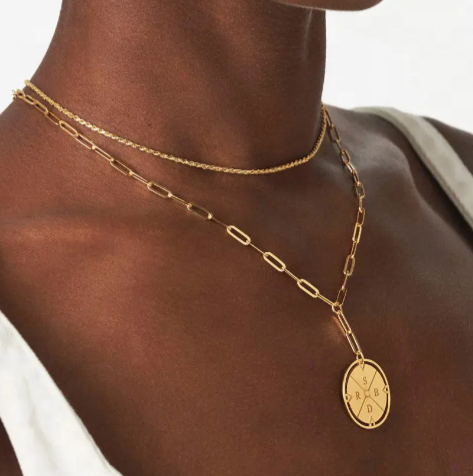 Collier Compass Médaillon