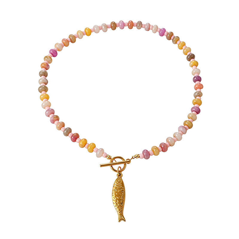 Collier Récif Poisson perlé