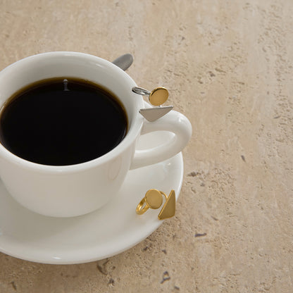 Bague Duo Géométrique