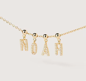 Collier Souvenir d’Éclat lettres