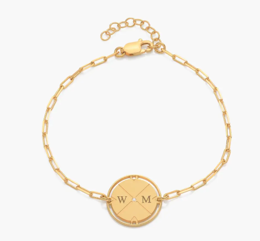 Bracelet Compass Médaillon Intime