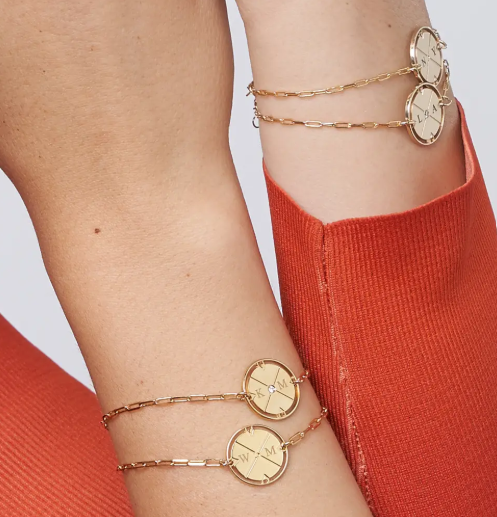 Bracelet Compass Médaillon Intime