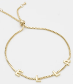 Bracelet Prénom Signature