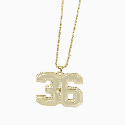 Collier Chiffre Signature
