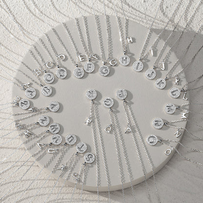 Collier Initiale Solaire