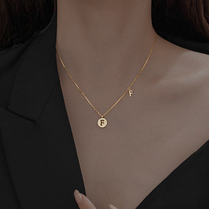 Collier Initiale Solaire