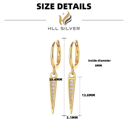 Créoles Lueur Aiguisée