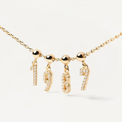 Collier Souvenir d’Éclat chiffres