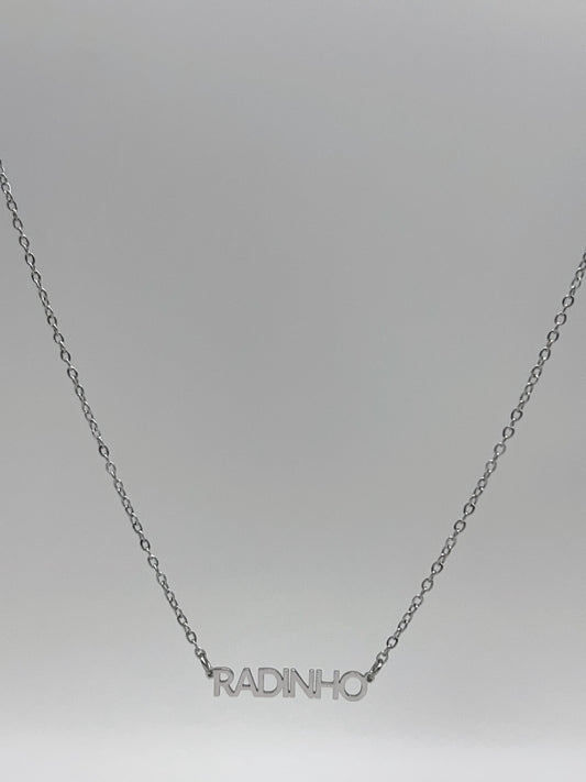 Collier Prénom Lumière Argent