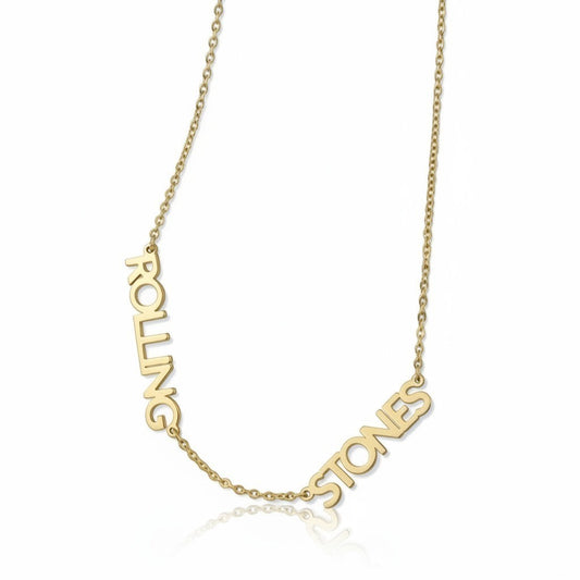 Collier personnalisable en argent 925 gravé avec 1 à 3 prénoms, mots ou valeurs. Un bijou symbolique et émotionnel à offrir ou garder.